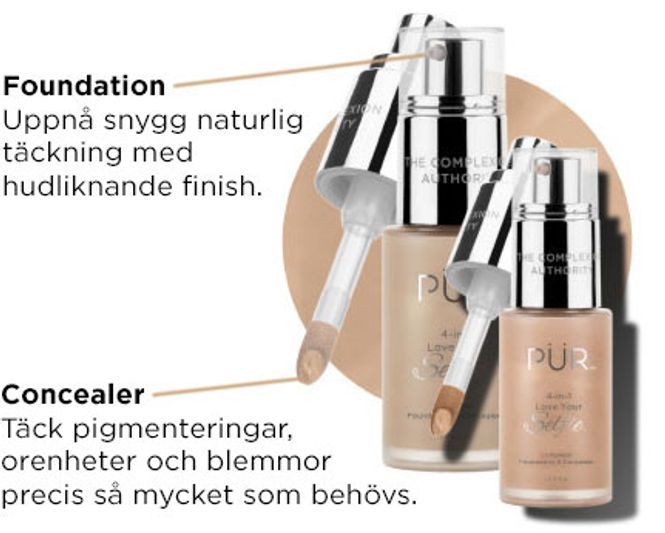 Huvudbild PÜR 4-in-1 Love Your Selfie Longwear Foundation & ...