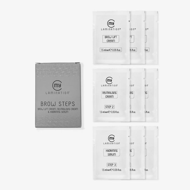 Huvudbild Brow Steps för browlift 